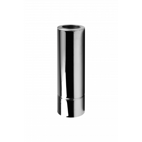 Димохідна труба двостінна (Eco thermo AISI 201) нерж/нерж - довжина 50 см, діаметр Ø250/320, товщина 0.8 мм Димохідна труба двостінна (Eco thermo AISI 201) нерж/нерж - довжина 50 см, діаметр Ø250/320, товщина 0.8 мм