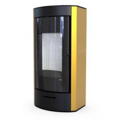 Сталева піч Defro Home ORTI Золотий Сталева піч Defro Home ORTI Золотий
