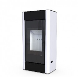 Сталева піч Defro Home SOLUM Білий Сталева піч Defro Home SOLUM Білий