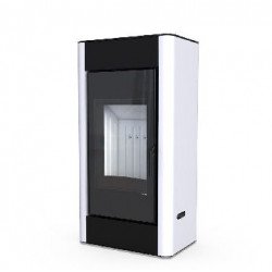 Сталева піч Defro Home SOLUM Білий Сталева піч Defro Home SOLUM Білий