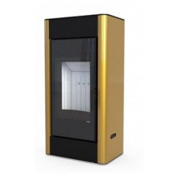 Сталева піч Defro Home SOLUM Золотий Сталева піч Defro Home SOLUM Золотий