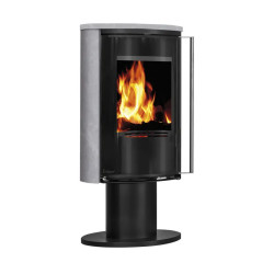 Піч камін Ember kamin E16 VG Weiße Keramik