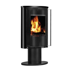 Піч камін на ніжці Ember E16 VG Schwarze Keramik