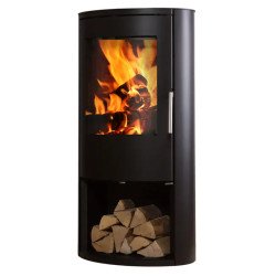 Піч буржуйка кругла Ember kamin E14 Stahl