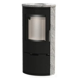 Піч облицьована каменем Ember E14 Serpentino