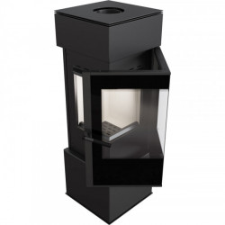Сталева кутова піч-камін Kratki THOR 8 (8,0 кВт) Сталева кутова піч-камін Kratki THOR 8 (8,0 кВт)